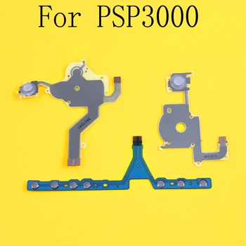 PSP 3000 Kairėn, Dešinėn Mygtuką Funkcijos Mygtukai Pradėti Namo Tūris PCB Grandinės Klaviatūra Flex Kabelis, Pilnas Komplektas Sony PSP3000