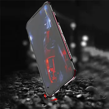 Ultra-plonas Aliuminio Metalo Telefono Apsaugos Atveju Nubija Raudonoji Magija 5G atsparus smūgiams, Anti-rudenį Telefono Korpuso galinis Dangtelis