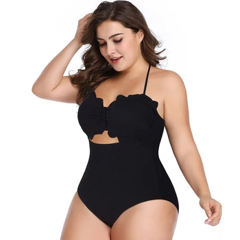 Vientisas maudymosi kostiumėlis moterų Masės bikini 2019 naujas juodas seksualus push aukštos liemenėlė backless ponios vientisas vasaros paplūdimio maudymosi kostiumėlį